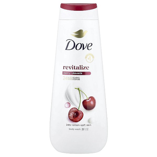 Sabonete Líquido Revitalize Leite de Cereja e Chia 591 ml - Dove