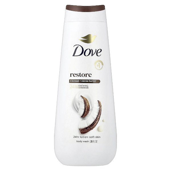 Sabonete Líquido Restaurador Manteiga de Cacau e Coco 591 ml - Dove