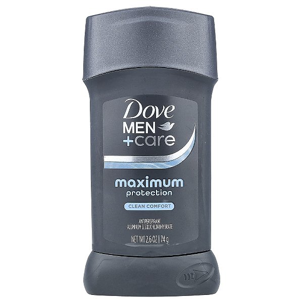 Desodorante Antitranspirante Men+Care Proteção Máxima Clean Comfort 74 g - Dove
