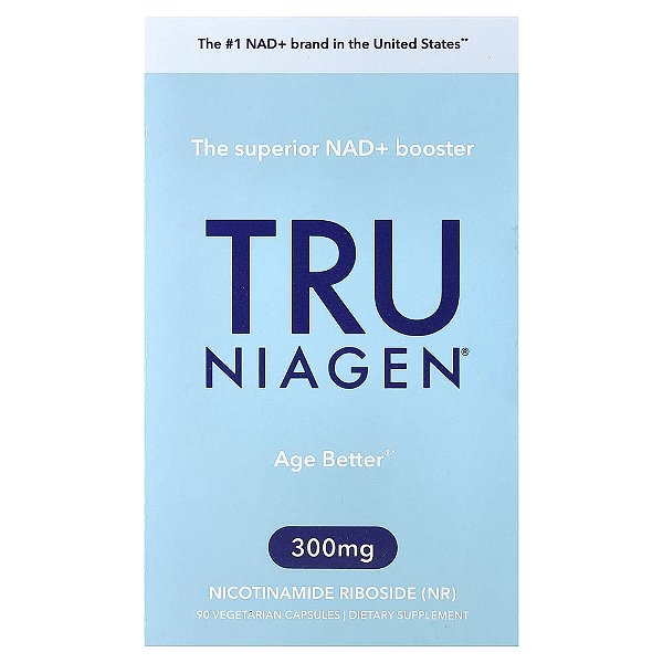 Nicotinamida Ribosídeo Age Better 300 mg 90 Cápsulas Veganas - True Niagen