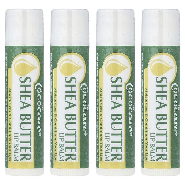 Balm Labial de Manteiga de Karité 4 Unidades de 4 g - Cococare