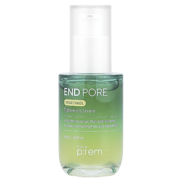 Sérum para Contração dos Poros Vegetinol End Pore 50 ml - make p:rem