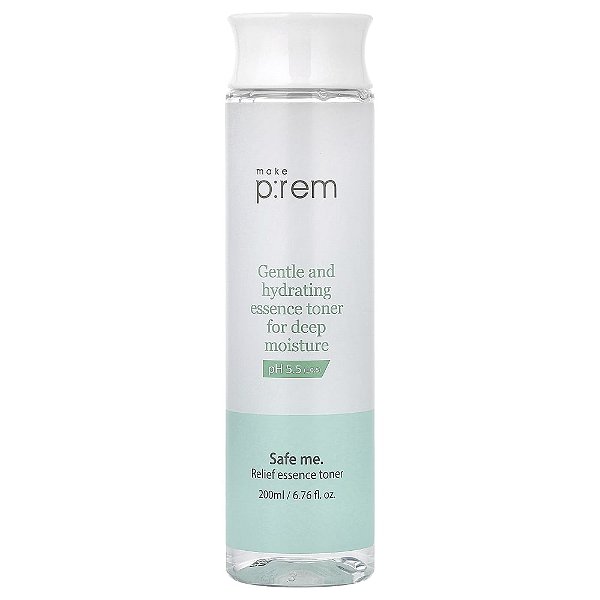 Tônico Essencial Calmante Safe Me Relief 200 ml - make p:rem