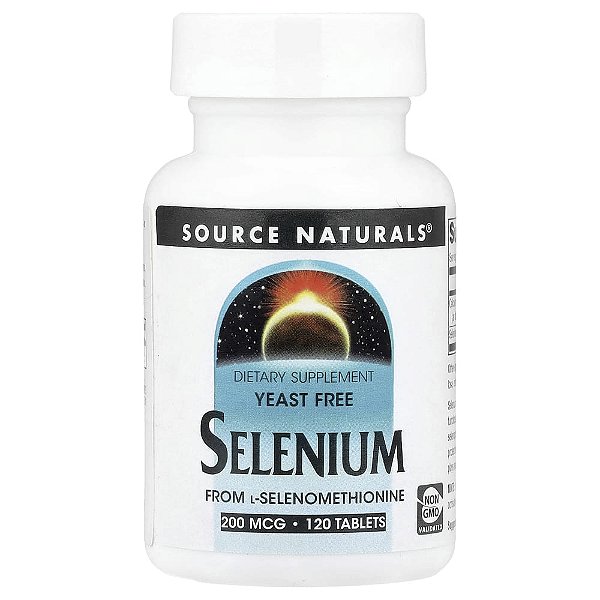 Selênio 120 Comprimidos - Source Naturals