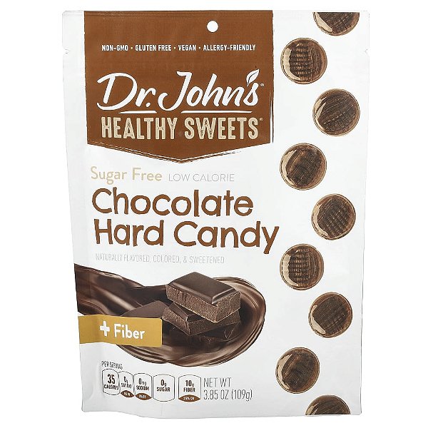 Doce de Chocolate + Fibra Sem Açúcar 109 g - Dr. John's Healthy Sweets