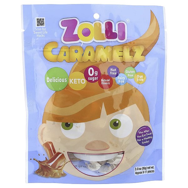 Zolli Caramelz Aprox. 8-9 Unidades 85 g - Zollipops