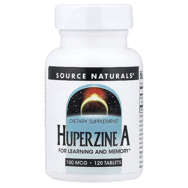 Huperzine A 100 mcg 120 Comprimidos - Source Naturals