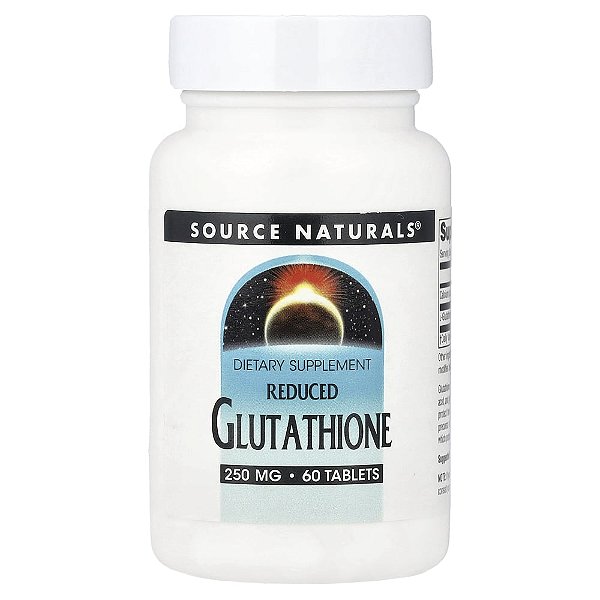 Glutationa Reduzida Setria 500 mg 60 Comprimidos - Source Naturals