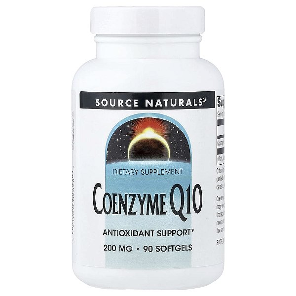 Coenzima Q10 CoQ10 200 mg 90 Softgels - Source Naturals