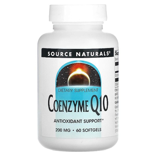 Coenzima Q10 CoQ10 200 mg 60 Softgels - Source Naturals