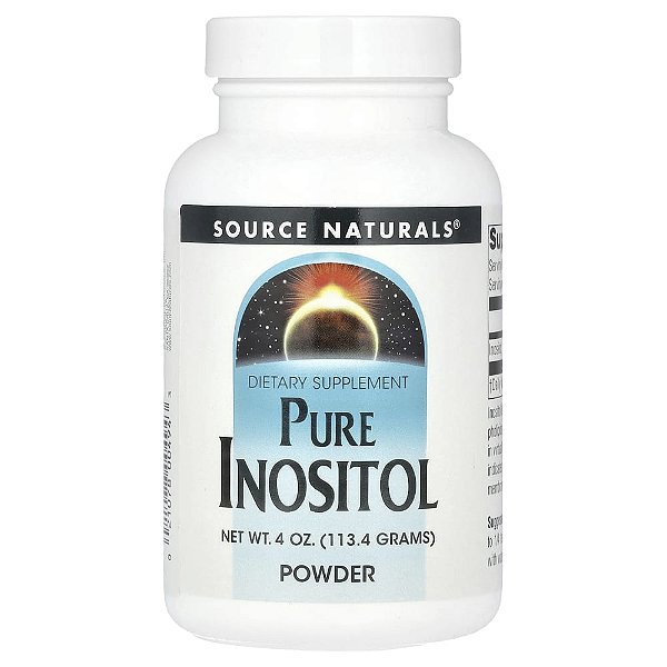 Inositol Puro em Pó 113 g - Source Naturals