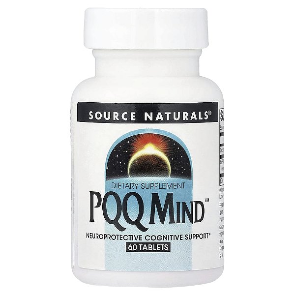 PQQ Mind Saúde Cognitiva 60 Comprimidos - Source Naturals