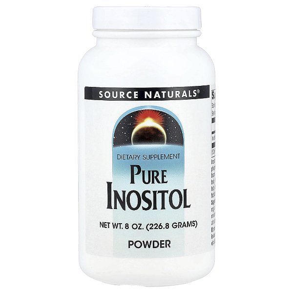 Inositol Puro em Pó 227 g - Source Naturals