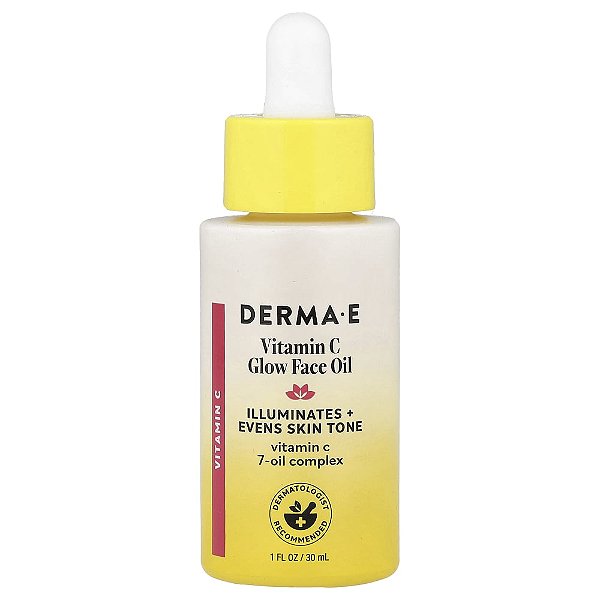 Óleo Facial para Luminosidade com Vitamina C 30 ml - DERMA E