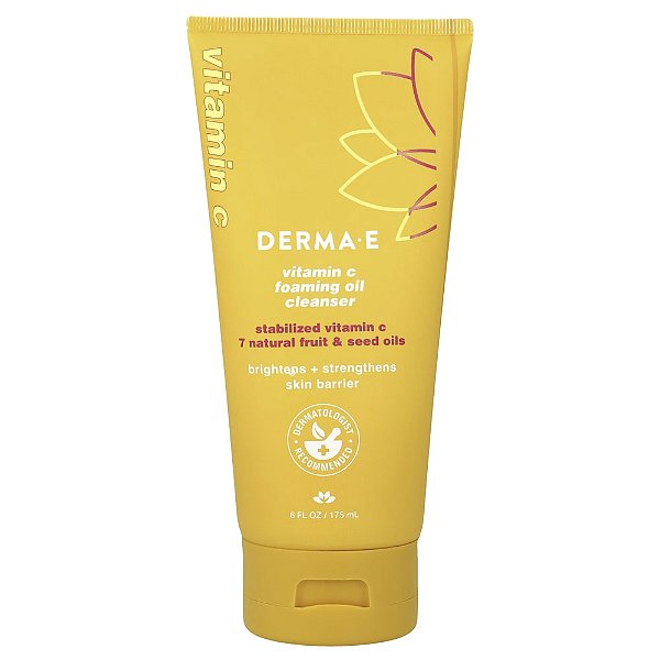 Óleo de Limpeza Espumante com Vitamina C 175 ml - DERMA E