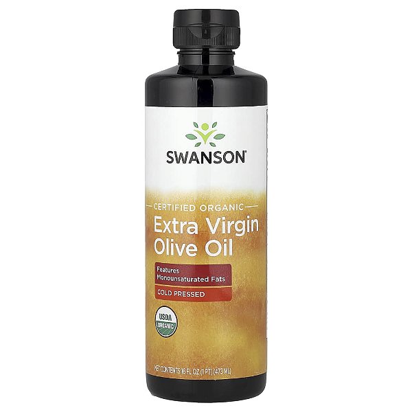 Azeite de Oliva Extravirgem Orgânico Prensado a Frio 473 ml - Swanson