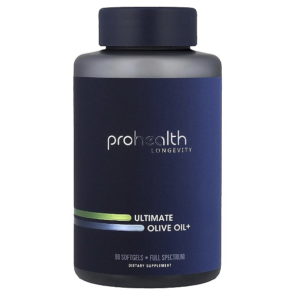 Ultimate Olive Oil+ Concentrado de Polifenóis 90 Softgels - ProHealth Longevity