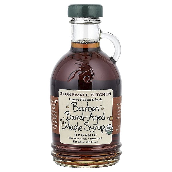 Xarope de Bordo Orgânico Envelhecido em Barril de Bourbon 250 ml - Stonewall Kitchen
