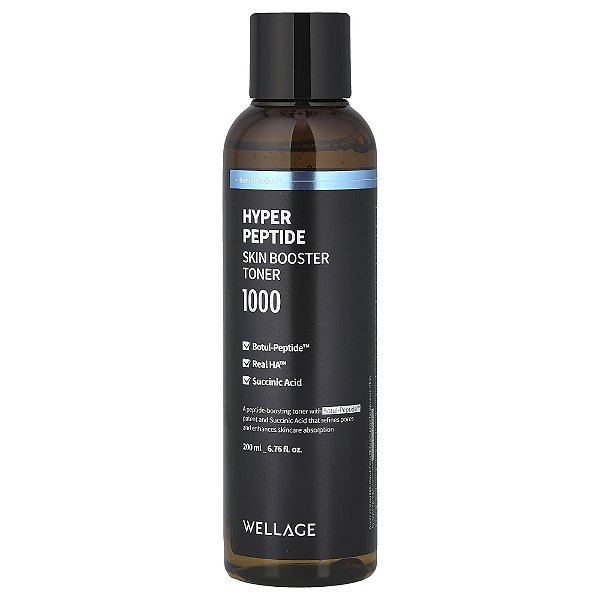 Tônico Facial Hyper Peptide Pele Booster 1000 200 ml - Wellage