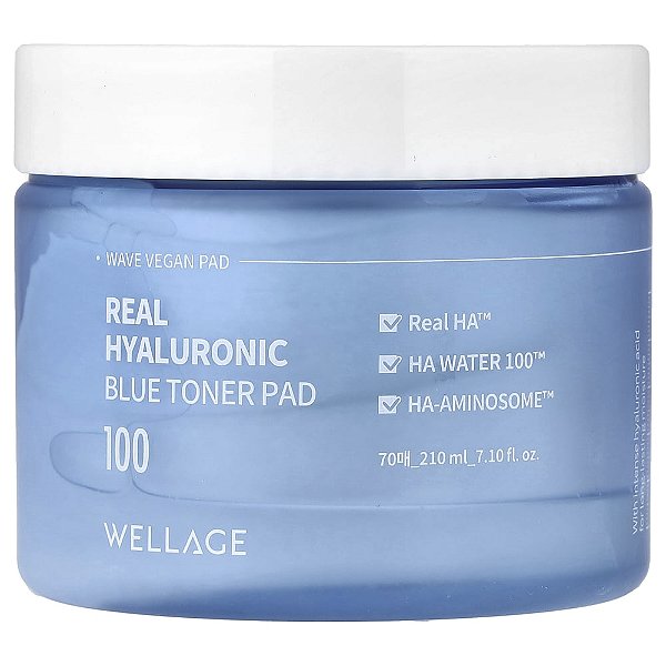 Discos Tonificantes Hialurônicos Real Hyaluronic 70 Unidades - Wellage