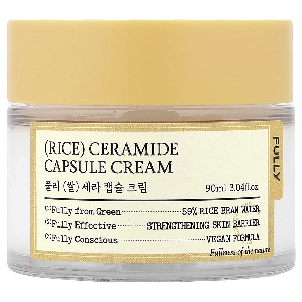 Creme em Cápsula de Ceramida de Arroz 90 ml - Fully