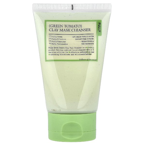 Máscara de Argila Purificante de Tomate Verde 120 ml - Fully