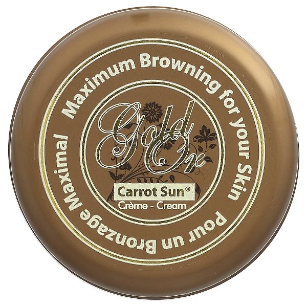 Creme Acelerador de Bronzeamento Gold 350 ml - Carrot Sun