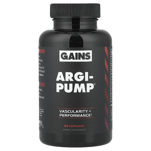 Argi-Pump Suporte a Vasodilatação 90 Cápsulas - GAINS