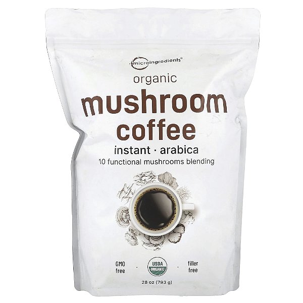 Café Instantâneo com Cogumelos Orgânicos 793 g - Micro Ingredients