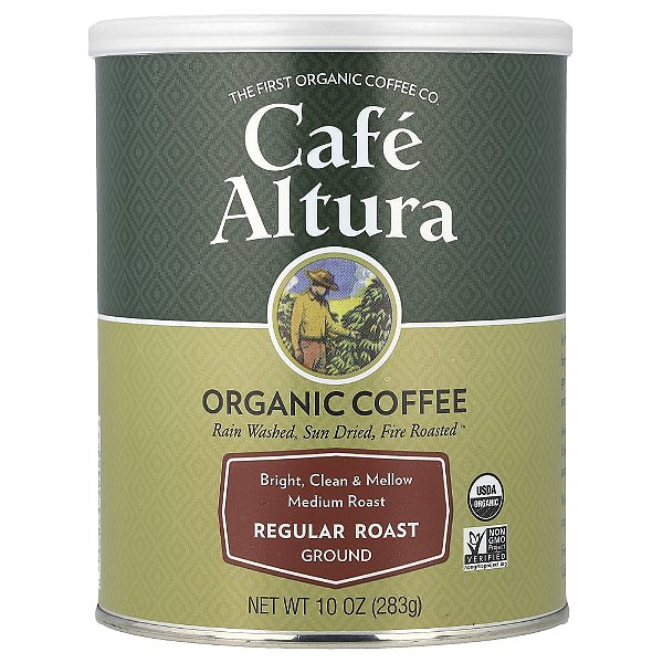 Café Orgânico Moído Torra Comum 283 g - Cafe Altura