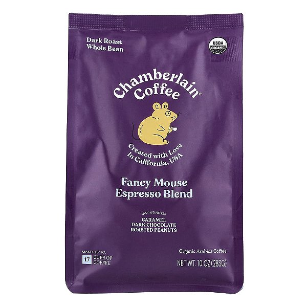 Fancy Mouse Espresso em Grãos Torra Escura 383 g - Chamberlain Coffee