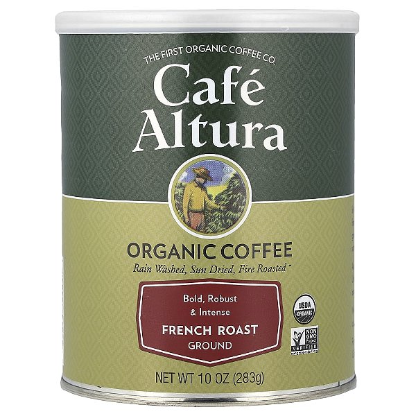 Café Orgânico Moído Torra Francesa 283 g - Cafe Altura