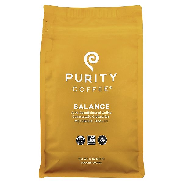 Balance Moído 2/3 de Descafeinado 340 g - Purity Coffee
