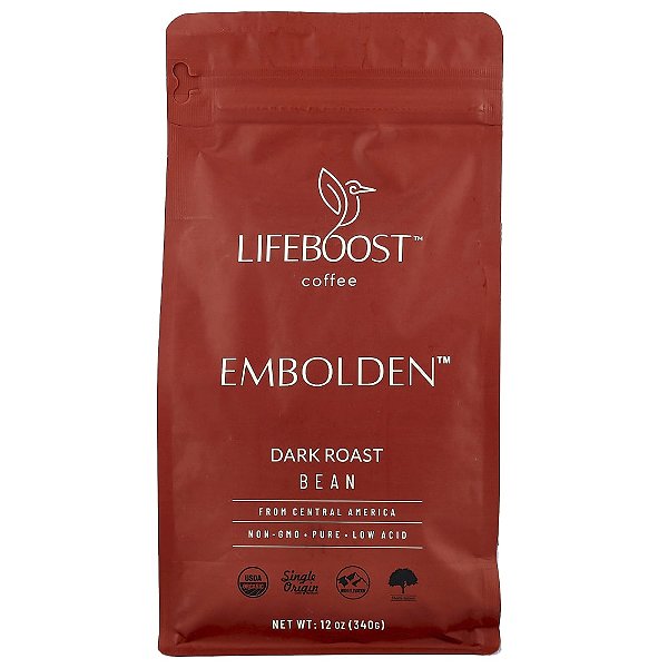 Café Embolden Grão Torra Escura 340 g - Lifeboost