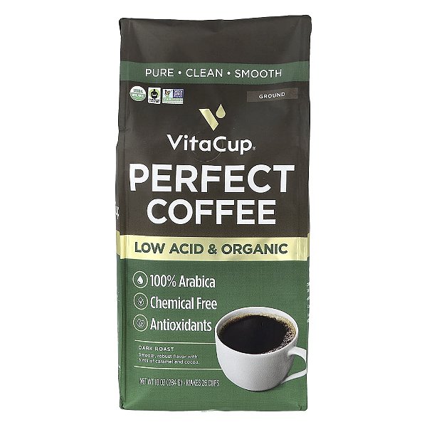 Perfect Coffee Moído Torra Escura 284 g - VitaCup
