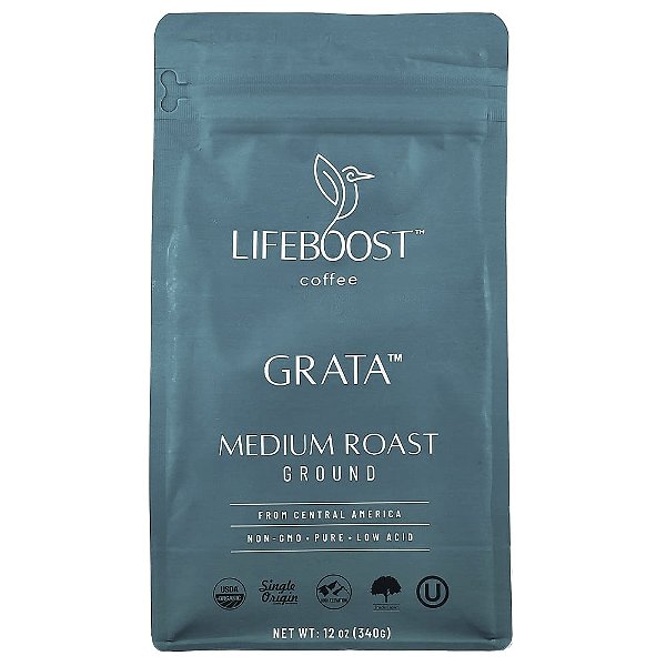 Café Grata Moído Torra Média 340 g - Lifeboost