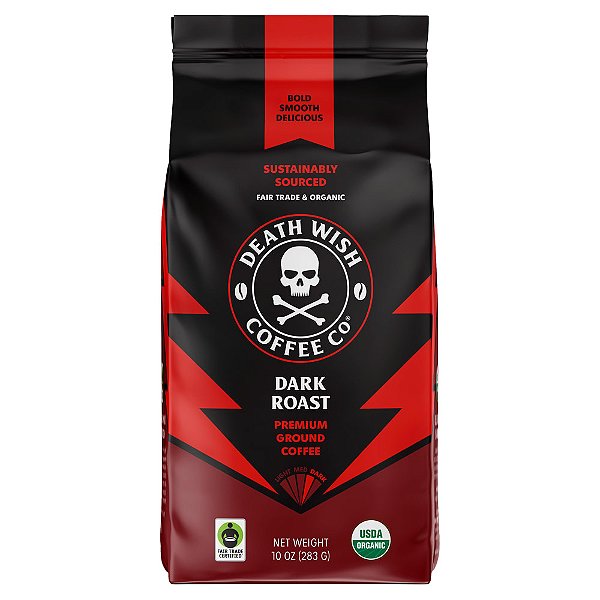 Moído Torra Escura 283 g - Death Wish Coffee