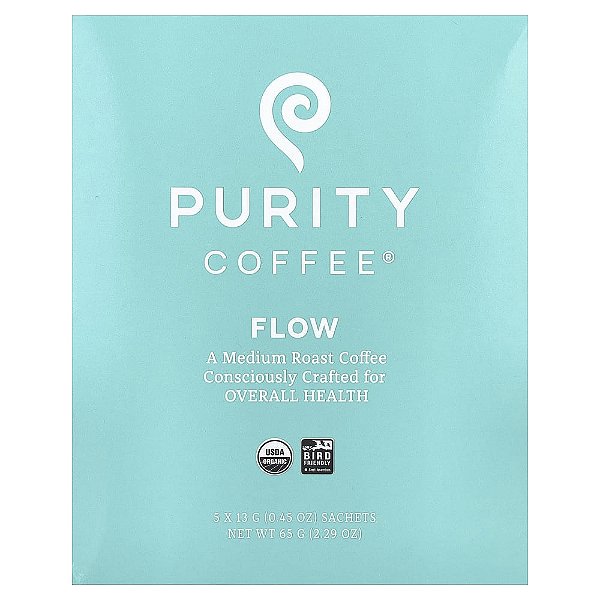 Flow Sachês Torra Média 5 Sachês 13 g Cada - Purity Coffee