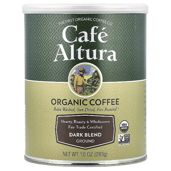 Café Orgânico Moído Dark Blend 283 g - Cafe Altura