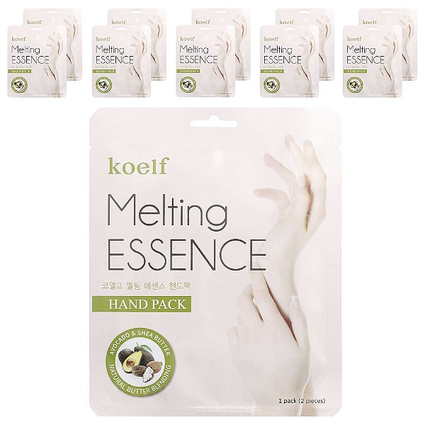 Máscara Hidratante para as Mãos Melting Essence 10 Pares - Koelf