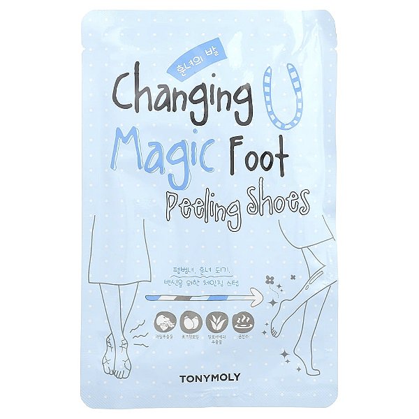 Peeling Exfoliante para os Pés Changing U Magic Foot 1 Par - TonyMoly
