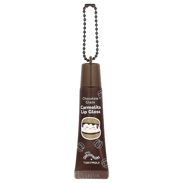 Brilho Labial Squishmallows Carmelita Glacê de Chocolate 11 g - TonyMoly