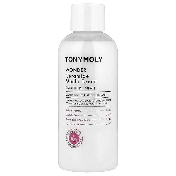 Tônico Facial Hidratante Wonder Ceramide Mochi Toner 300 ml - TonyMoly