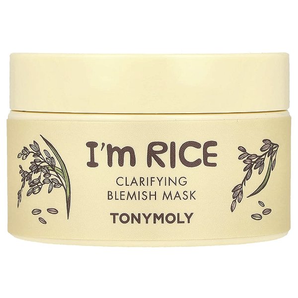Máscara Facial Clareadora e Iluminadora I'm Rice 100 ml - TonyMoly