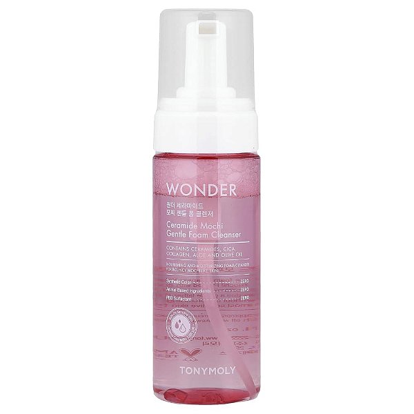 Espuma de Limpeza Facial Wonder Ceramide Mochi 150 ml - TonyMoly