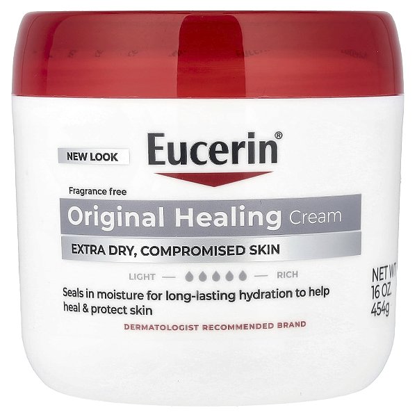 Creme Corporal Original Healing Pele Extrasseca Sem Perfume 454 g - Eucerin