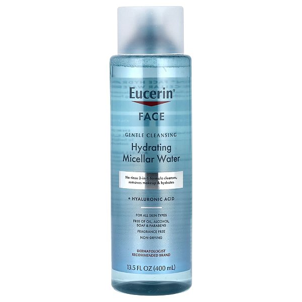 Água Micelar Hidratante Facial Hydrating Micellar Water 400 ml - Eucerin
