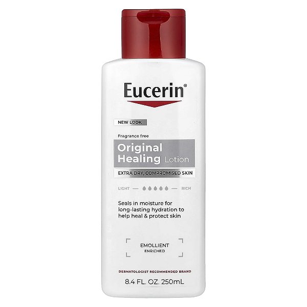 Loção Corporal Original Healing Pele Extrasseca Sem Perfume 250 ml - Eucerin