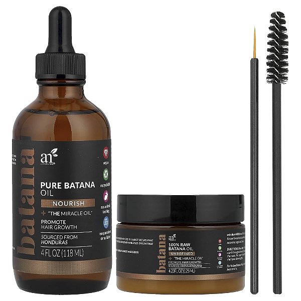 Kit de Crescimento Capilar Óleo de Batana Puro Kit com 4 Produtos - Artnaturals