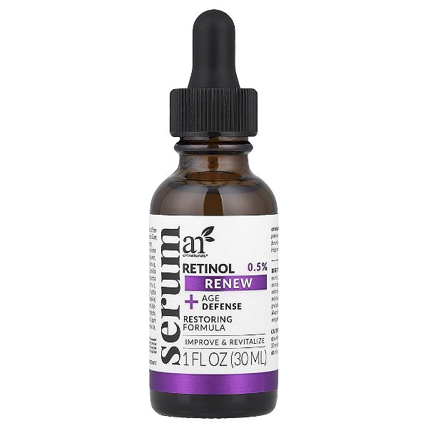 Sérum Facial Renovador com Retinol 0.5% 30 ml - Artnaturals